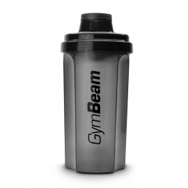 GymBeam Shaker Transparent Black